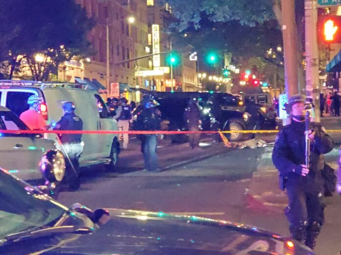 Man Shot And Killed At Portland Protest