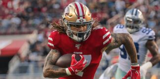 49ers Wide Receiver Jalen Hurd Injured During Practice