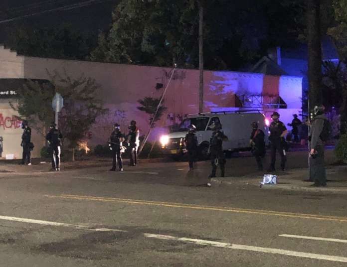 25 Arrested After Riot, Arson At Police Union Building