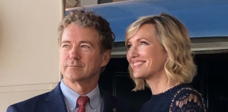 Sen. Rand Paul and Wife Trailed By Protestors
