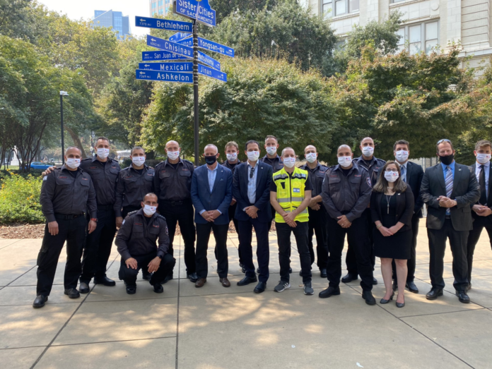 Israeli Firefighters Arrive In SF To Help Fight Wildfires