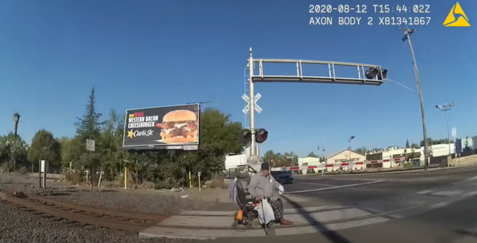 Officer Urrea Saves Man In Wheelchair From Train