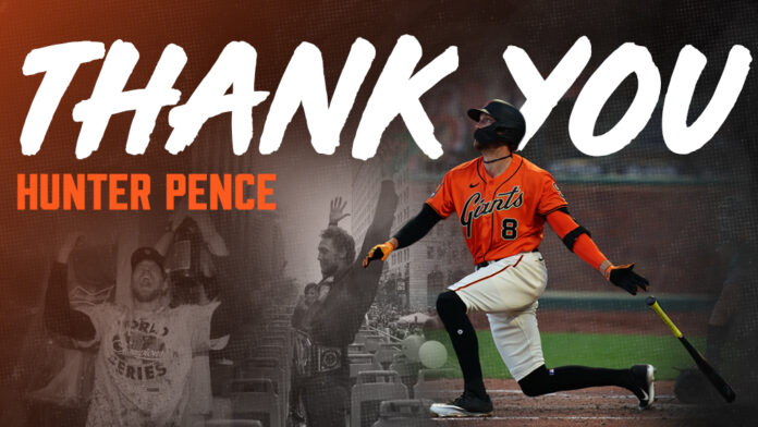 SF Giants Cut Outfielder Hunter Pence