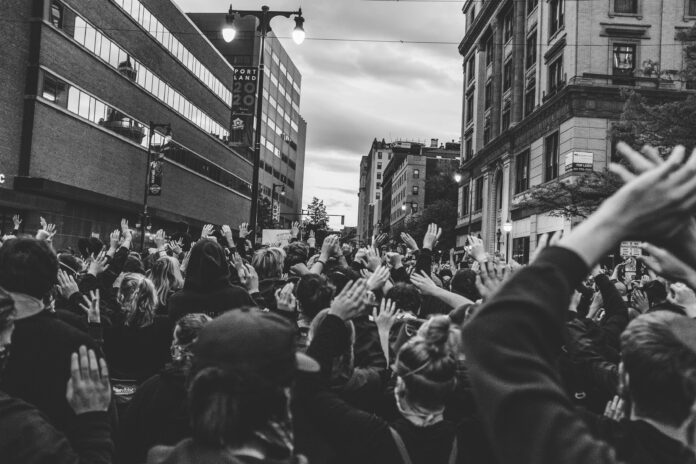 The 77th Night Of Portland Demonstrations Return Downtown