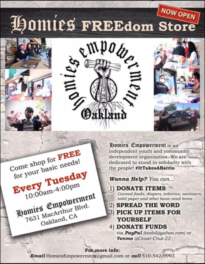 Homies Empowerment Program Contributes To Oakland Neighborhood