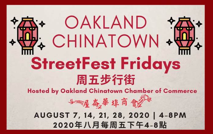 Enjoy Food At StreetFest Fridays In Oakland Chinatown