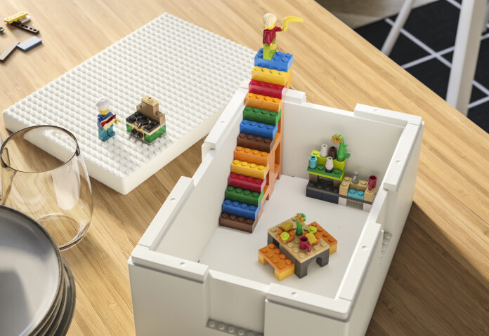 IKEA And LEGO Collaborate To Create BYGGLEK, Playful Storage