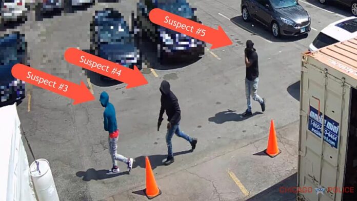 Chicago Police Release Footage Of Pancake House Shooting Suspects