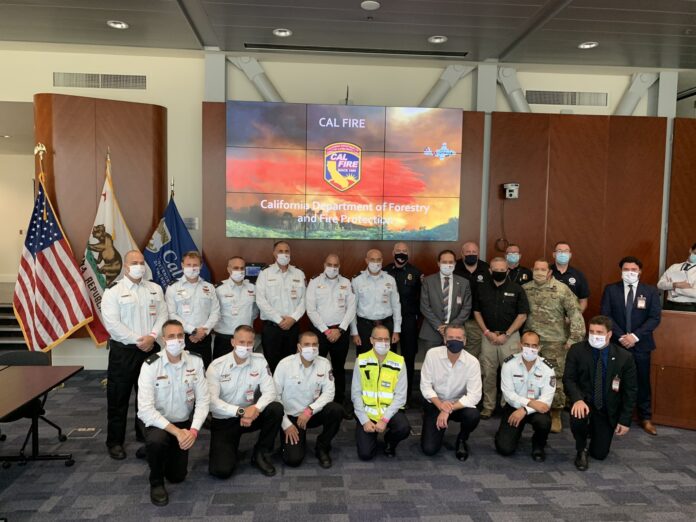 Israeli Firefighters Help SF Battle Wildfires