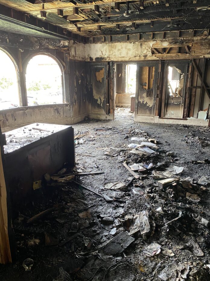 Fire Started In Church Building