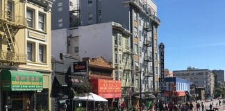 San Francisco Tenderloin Streets Blocked For Outdoor Dining
