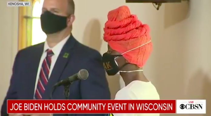 Biden Questioned At Kenosha Meeting