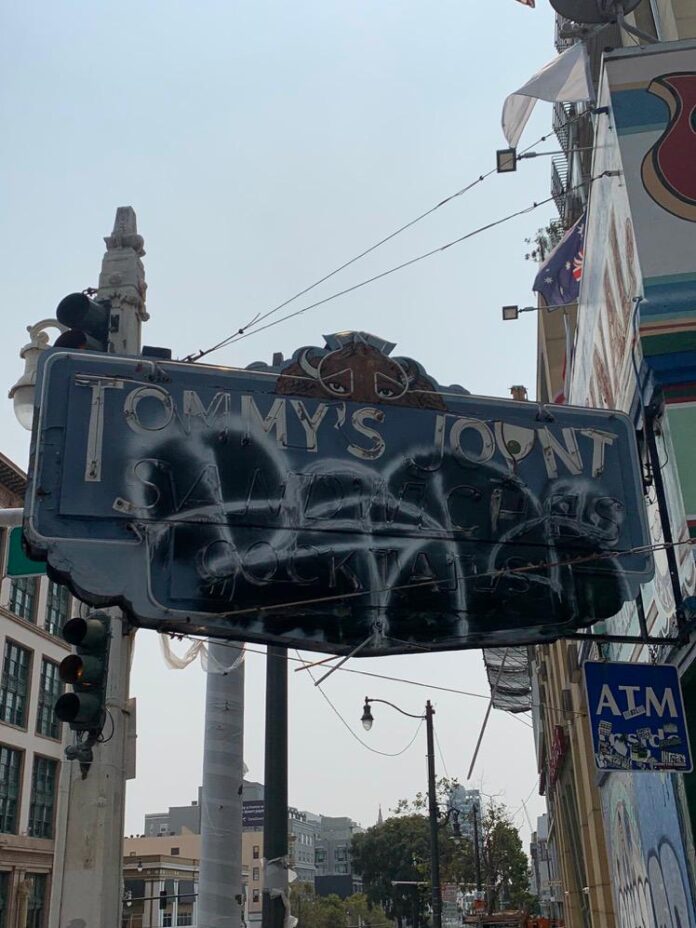 Tommy’s Joynt Hit With Graffiti And Closure Accusations