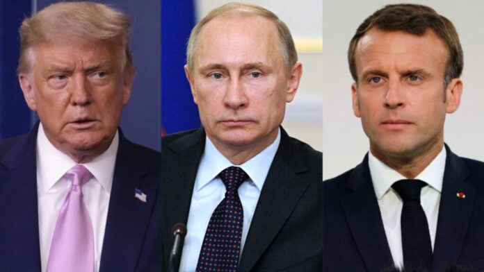 Trump, Putin, Macron Urge Artsakh Ceasefire