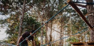 New Rope Course At McLaren Park