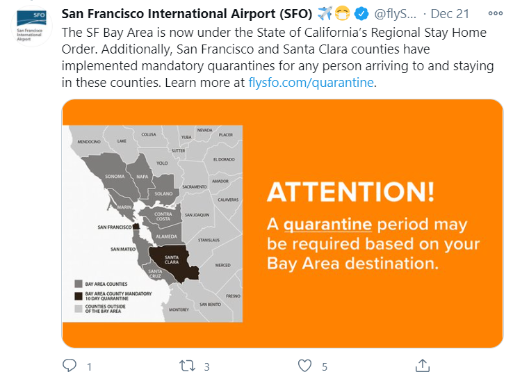 Jail Time And Fines For COVID Travel Restrictions San Francisco News