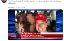 KUSI News Interview concerning woman shot inside US Capital House of Reps