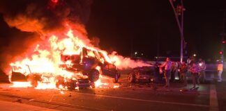 3 People Killed In Car Crash Explosion