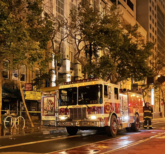 80 People Displaced By Fire At National Hotel