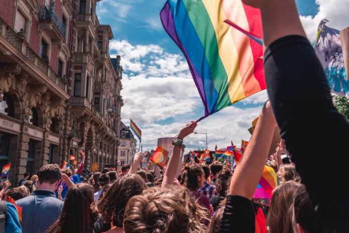 People March In Celebration Of Pride Month