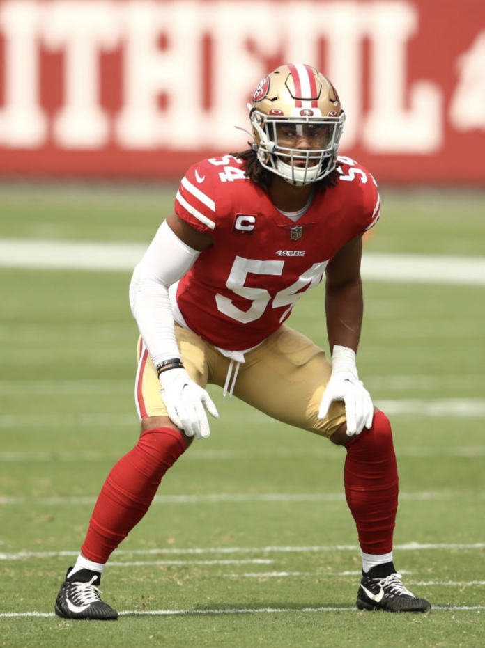 Fred Warner Agrees To SF 49ers $95 Million Contract