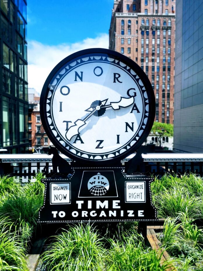 Organize, Organize And Organize