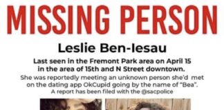 Leslie Ben-Lesau Reported Missing