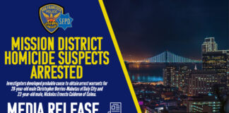Two Mission District Homicide Suspects Arrested By SFPD
