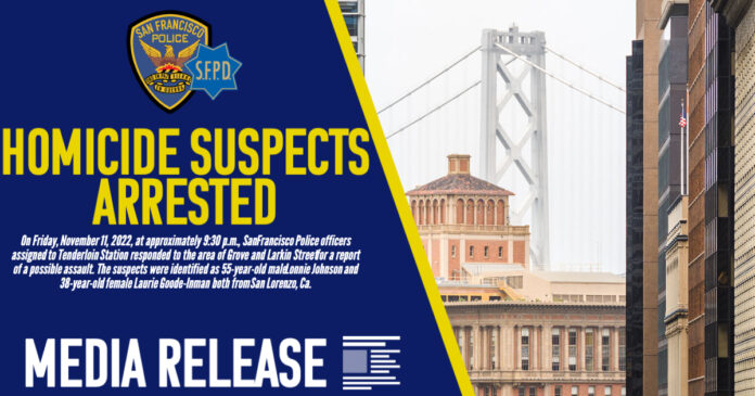 Lonnie Johnson, Laurie Goode-Inman Arrested For Murder