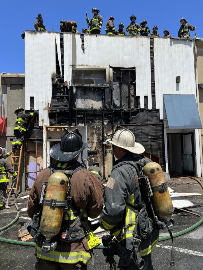 Bluemercury Cosmetics & Other Businesses Damaged By Fire