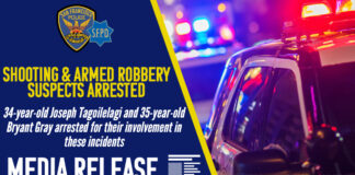 Joseph Tagoilelagi, Bryant Gray Arrested For Armed Robbery