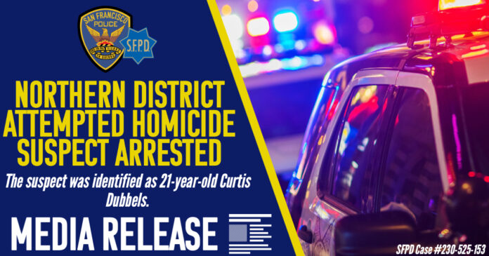 Northern District Attempted Homicide Suspect Curtis Dubbels Arrested