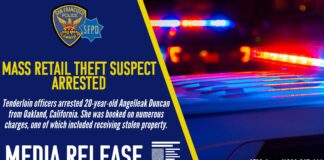 Angelleak Duncan Arrested For Mass Retail Theft