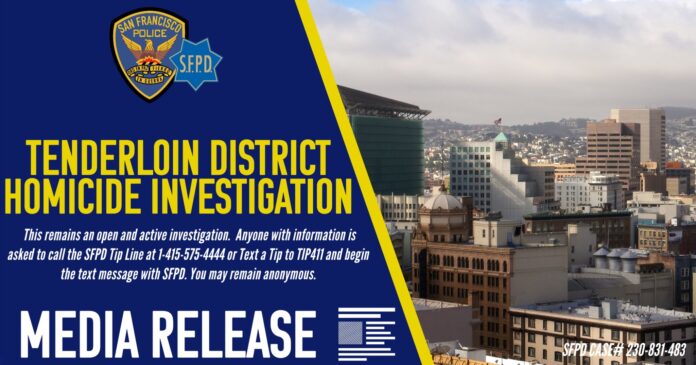 Tenderloin District Shooting Leaves One Person Dead