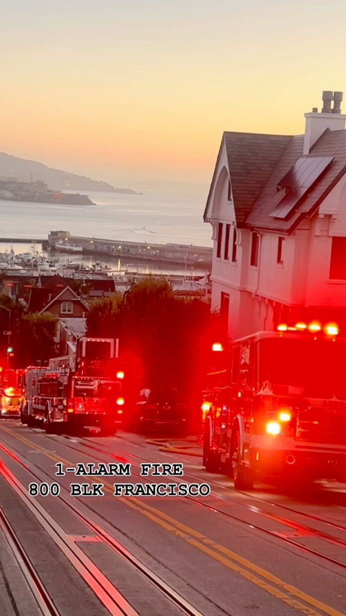 SFFD Battle One-Alarm Blaze