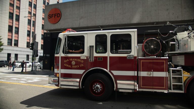 SFFD Battle Structure Fire On Castro Street