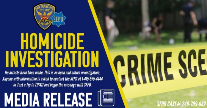 SFPD Investigating Homicide On Market And Main Streets