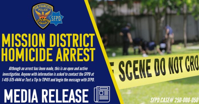 Jose Rivera Flores Arrested For Mission District Homicide