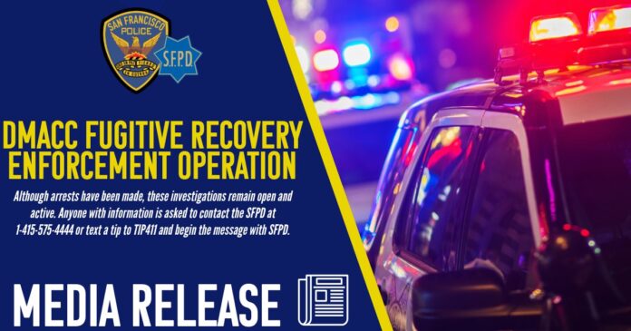 59 Arrests Made In DMACC Fugitive Recovery Enforcement Operation