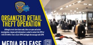 Organized Retail Theft Operation Leads To Eight Arrests