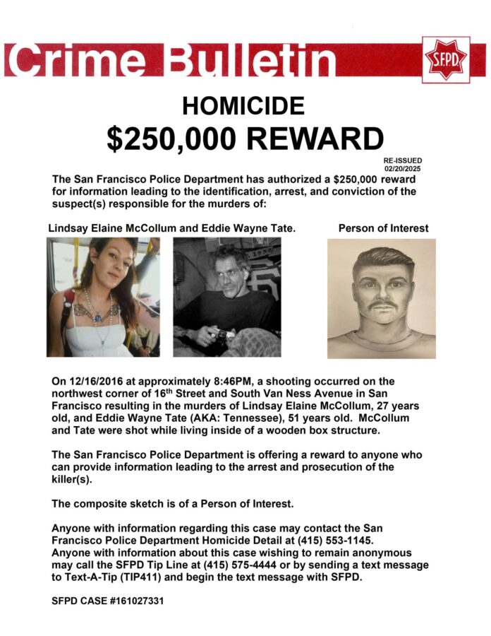 Reward Increase In 2016 Double Murder