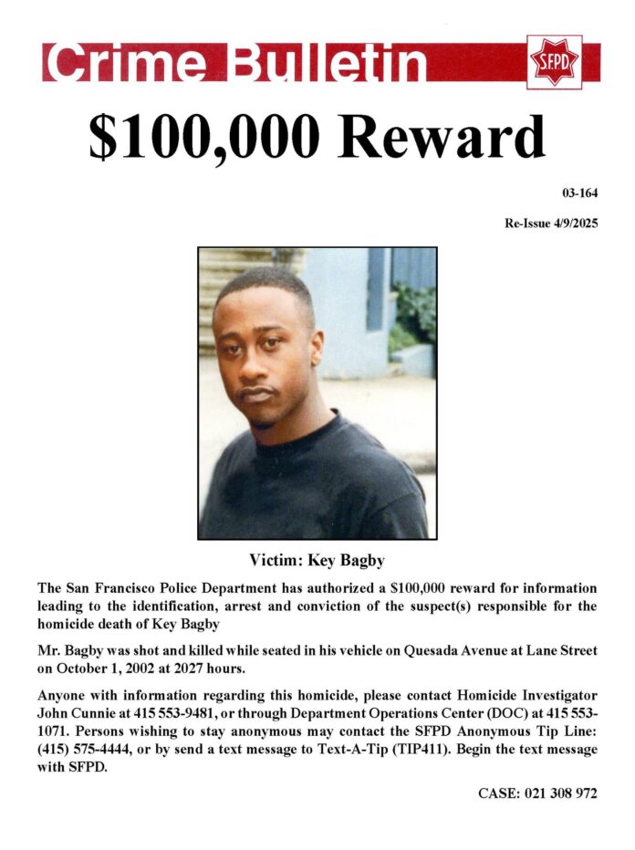SFPD Offering Rewards In 2022 Homicides