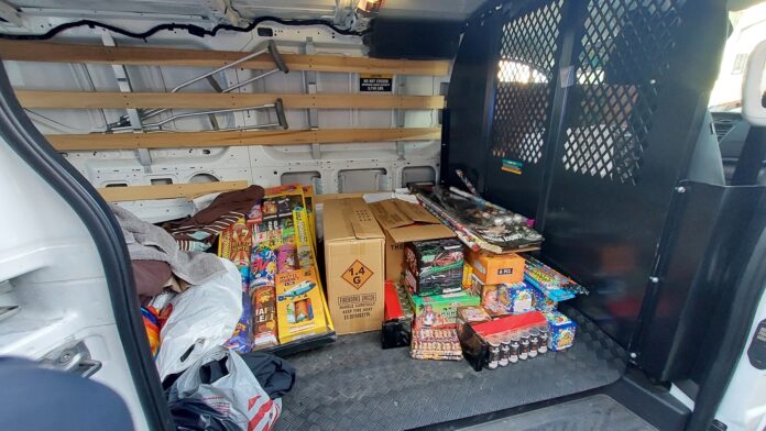 Illegal Fireworks Seized By SFPD