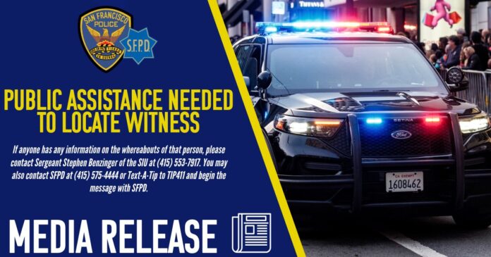 Help Needed To Locate Witness For Information On Incident Involving Tesla Vehicle