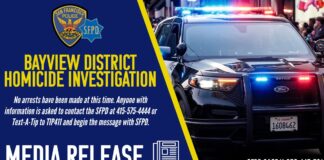 Bayview District Fatal Shooting Investigated By SFPD