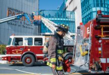 Smoke Appears From Vents Near BART Station