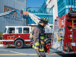 Smoke Appears From Vents Near BART Station
