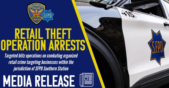 Over 100 Arrests Made During Retail Theft Operation