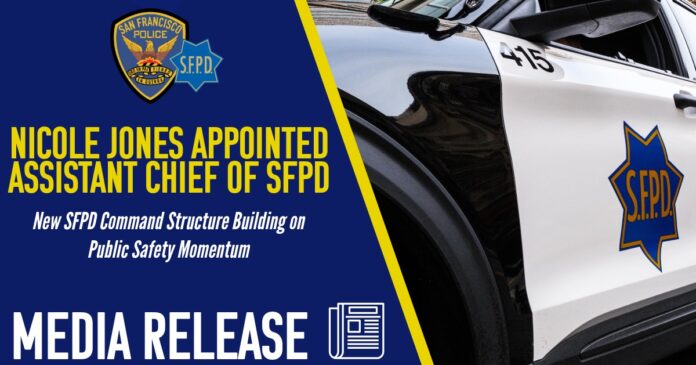 Nicole Jones Appointed Assistant Chief Of SFPD