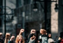 Protestors Arrested After Being Chained Down